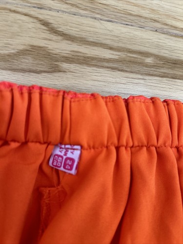 Beautiful orange skirt by doll size 24 would be like a size 7,8 small Child’s - Picture 3 of 6