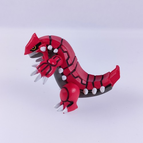 Figura Mascota Groudon Pokemon × Yoshinoya PokeMori Nintendo De Japón - Imagen 5 de 7