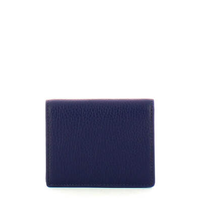 NEW Coccinelle - Metallic Soft Royal Blue Small Wallet