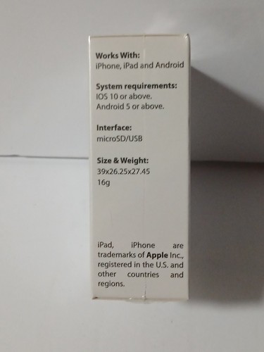 Appareil de sauvegarde photo et vidéo Omega Datacube neuf dans sa boîte scellé en usine Apple Android - Photo 4 sur 4