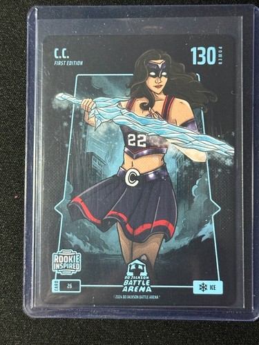 2024 Bo Jackson Battle Arena 1st Edition C.C. Caitlin Clark Rookie Ice