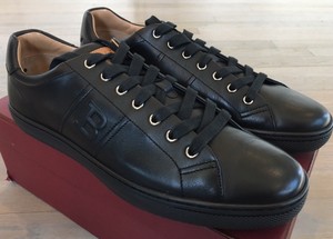 bally orivel leather sneakers