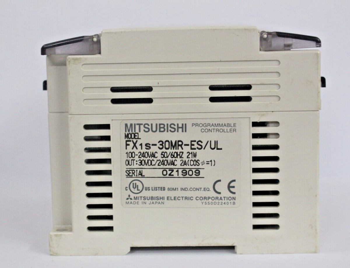 Mitsubishi FX1S-30MR-ES/UL Programmable Logic Controller PLC. | eBay