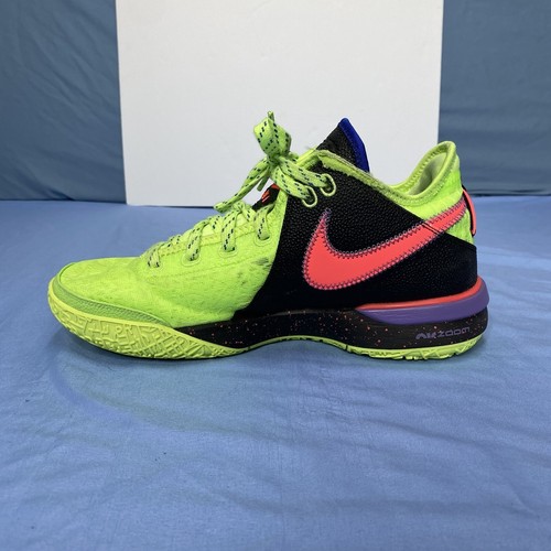 Nike Zoom Lebron NXXT Gen Ghost Green Basketball Shoes Men Size 8.5 - Foto 5 di 13