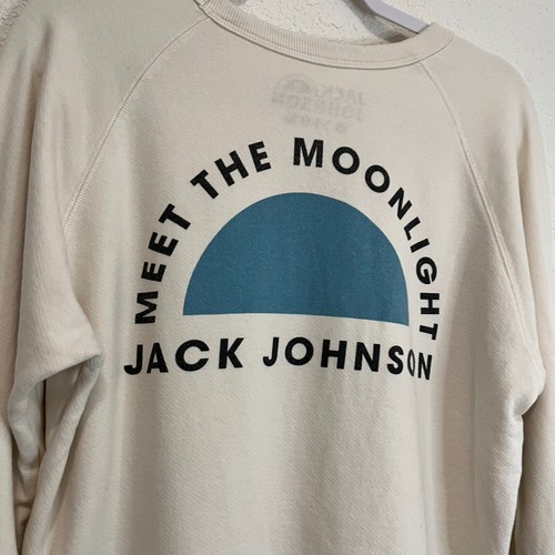 Jack Johnson Crewneck Sweatshirt Mens Size S Long Sleeve Meet The Moonlight - 第 5/10 張圖片