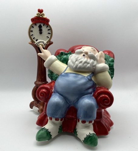 Kurt Adler Christmas Santa Claus Music Box Vtg Retired Rare Plays Sc Coming Town - Picture 2 of 8