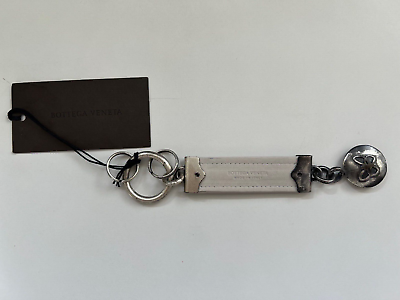 【BOTTEGA VENETA】Tab Key Ring キーリング BOTTEGA VENETA Dark Red Leather Tab Key Ring Holder | eBay