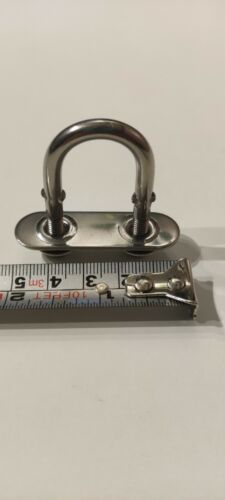 Navis Bow Stern Eye UBolt A2 barca in acciaio inox rigging marino ormeggio yacht - Foto 4 di 26