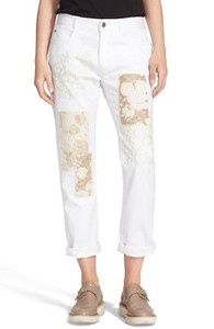 NWT-Stella-McCartney-The-Skinny-Embroidered-Patchwork-Boyfriend-Jeans-27-28-29