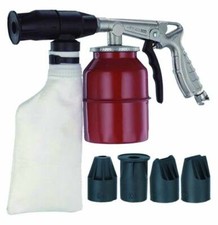 KIT PISTOLA SABBIATURA PER SABBIARE RECUPERO AUTOMATICO COMPRESSORE A/211 ANI