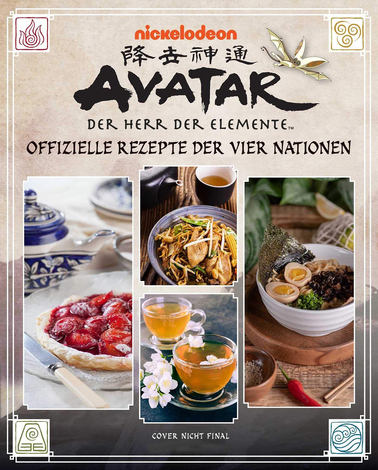 Thumbnail - Avatar - Der Herr Der Elemente Kochbuch: Offizielle Rezepte Der Vier