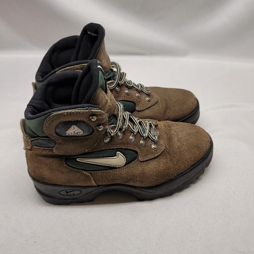 Vintage Nike Air ACG Brown Hiking Boots 
