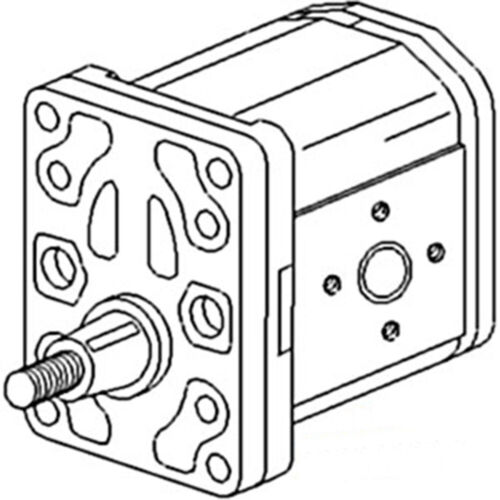 Single Hydraulic Pump Fits Allis Chalmers 5045, 5050 1901319, 5120462, - Picture 2 of 8