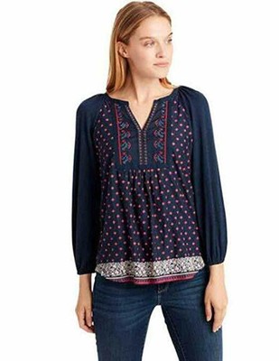 vintage america peasant top