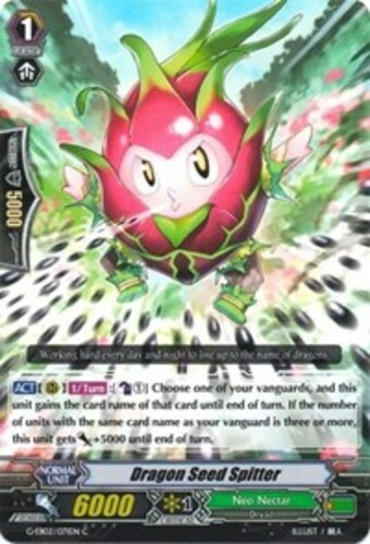 Cardfight 4x Dragon Seed Spitter - G-EB02/071EN - C - Picture 1 of 1