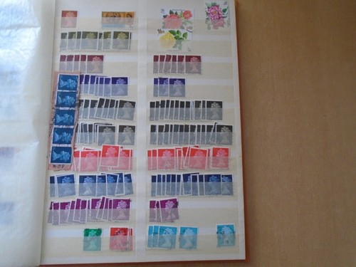 Gran Bretagna - Collezione usata duplicata in vecchio stockbook SG. Vedi foto sotto. - Foto 4 di 17