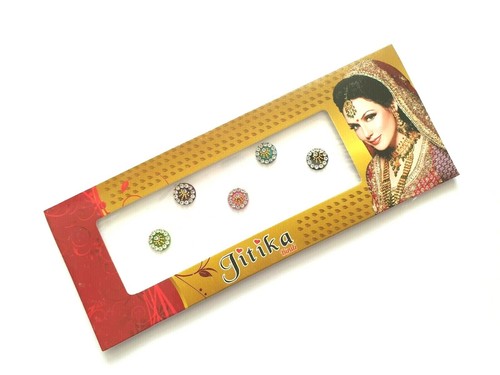 Bindi Indian Bollywood Diamante Asian Head Sticker Gem Wedding Party Elegant Dot - Picture 21 of 56
