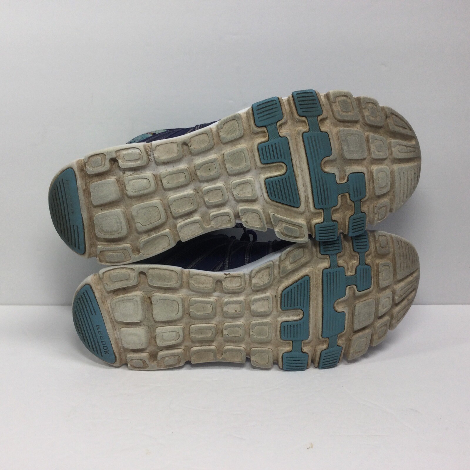 Reebok Microweb Running Shoes Womens Size 9.5 Blue Lace Up Low Top V72516 thumbnail 9