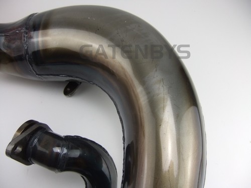 UNRESTRICTED YAMAHA DTR125 88-03 FRONT EXHAUST PIPE DT DT125 DTR 125 DT125R - Picture 7 of 8
