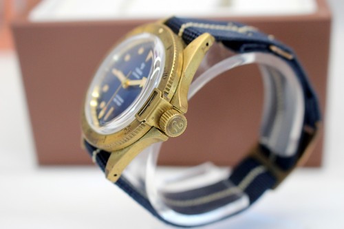 💥Yema SUPERMAN Heritage BRONZE Automatic Watch 41mm FULL SET Maubydick 💥 - Picture 4 of 13