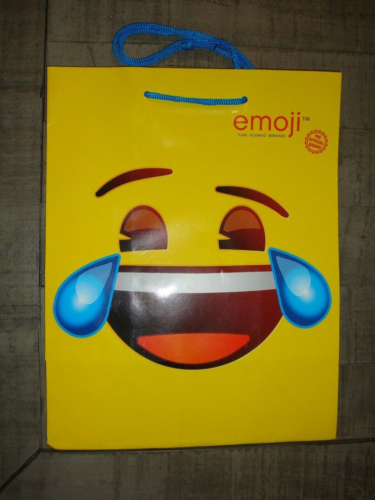 Skiing Alleged Mentor Emoji Gift Bag 9&#034; x 11&#034; x 5&#034; NEW | eBay