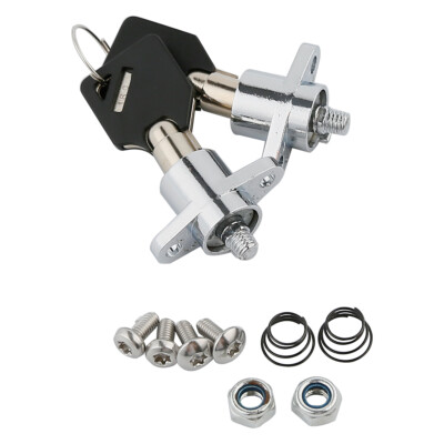 Hard Saddle bag Locks Keys Fit For Harley Touring Street Glide Road King 14-24