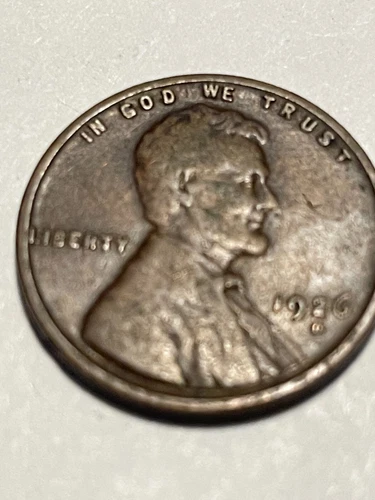 1926 d lincoln wheat cent penny very good fine