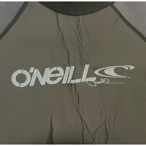 O’Neill Full Wetsuit Boys Youth 14 Hammer 3:2 MM Long Sleeve Black Blue Zipper - Picture 7 of 12