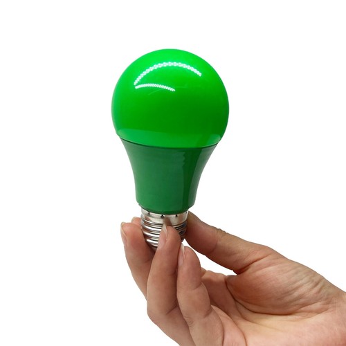 Coloured LED Light Bulbs A60 E27 B22 5W Red Yellow Blue Green White Decor 220V - Picture 4 of 21