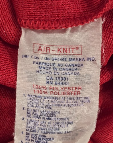 KOHO VTG Detroit Red Wings Hockey Jersey Adult Size XL Embroidered Air Knit - Picture 5 of 10