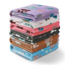 Best Luciphia 1 Pack 6 Dog Blankets Cat Soft Fluffy Fleece Pet Blanket Warm Cute