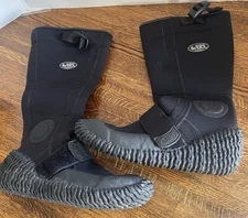 NRS Titanium Neoprene Wetsuit Boots Size 8  Cold Water Kayak Rafting