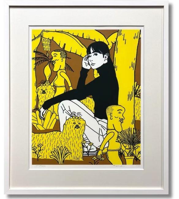 【限定品】kyne untitled 2024 KYNE Untitled Silkscreen 2024 Limited Edition Of 100 Art