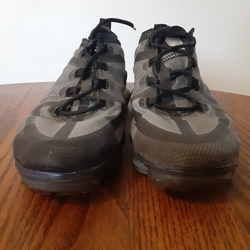 Nike Air Vapormax 2019 Throwback Future Shoes Women's Size 8.5 Gray Black Laser - Picture 5 of 10