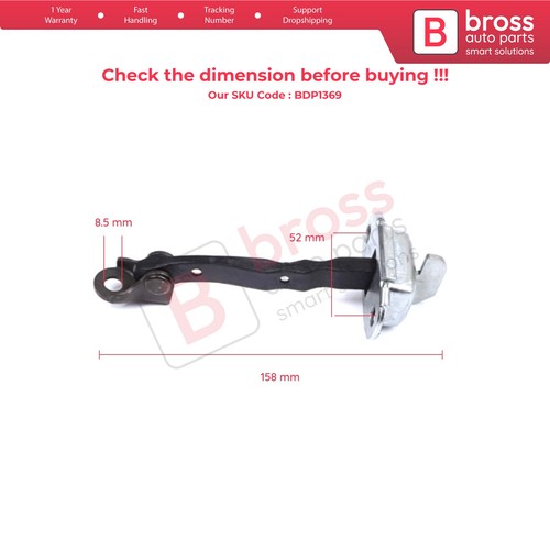 Front Door Stop Assy Limiter for Toyota Yaris Vitz 2010-20 Vios P15 Verso S P12 - Picture 10 of 10