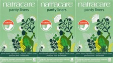 Natracare Panty Liners Curved 30 pack X 3