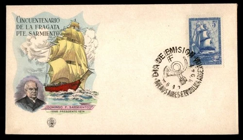 Mayfairstamps Argentina FDC 1947 Sailboat Fragata Pte Sarmiento First Day Cover