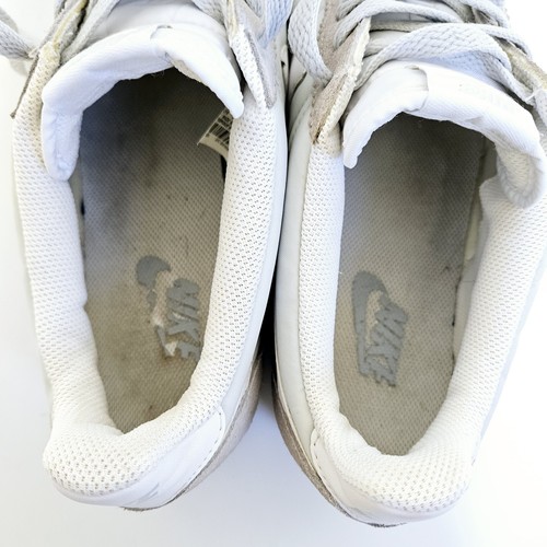Nike Classic Cortez Nylon Pure Platinum Size UK 7 Grey White Trainers 749864-010 - Picture 20 of 22