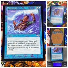 MTG Submerge 🇬🇧 ⚪️ NM Magic TCG Nemesis 2000 Vintage OG Blue Staples