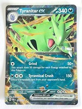 Tyranitar ex 064/131 Double Rare Prismatic Evolutions Pokemon TCG - Near Mint NM