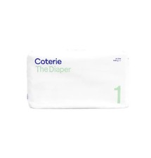 Coterie The Diaper, Size 1. Total Count 33 New. 8-12 Pounds 