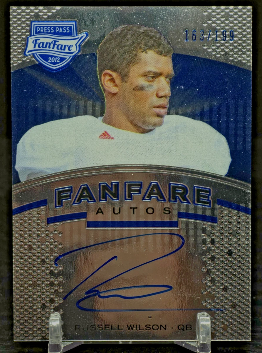 Russell Wilson Rookie Football Cards for sale | eBay