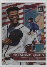 2022 Panini Donruss Optic Diamond Kings Freedom Prizm 3/46 Ronald Acuna Jr o7m
