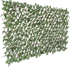 Artificial Leaf Faux Ivy Expandable Stretchable Privacy Fence Screen for Patio D
