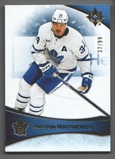 2022-23 Ultimate Collection Hockey Cards Blue Parallel: Pick From List