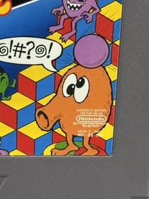 Q*bert (Nintendo Entertainment System NES, 1989) Game Only| Tested | Authentic-