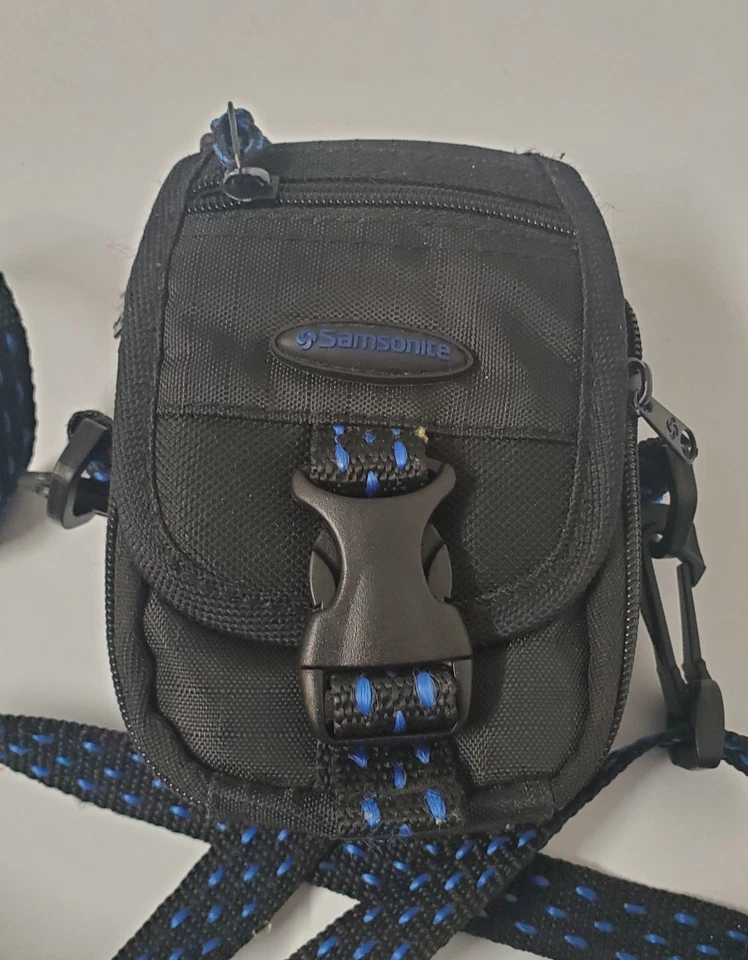 Samsonite Journey Camera Case Pouch Carrying Storage Sack Black Many Pockets - Image 2 of 4