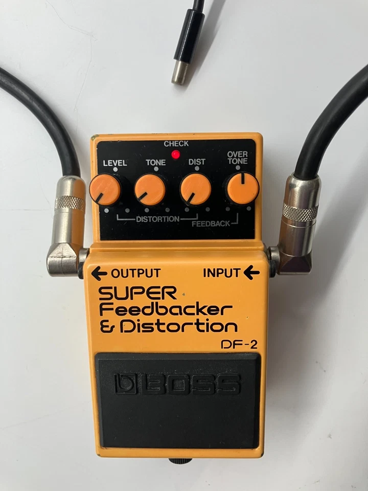 Boss DF-2 SUPER Feedbacker Distortion 1993 Working ACA AE96869 - Image 3 of 4