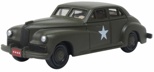OXFORD 1/87 1942 PACKARD CLIPPER TOURING SEDAN US ARMY STAFF CAR 87PC42002