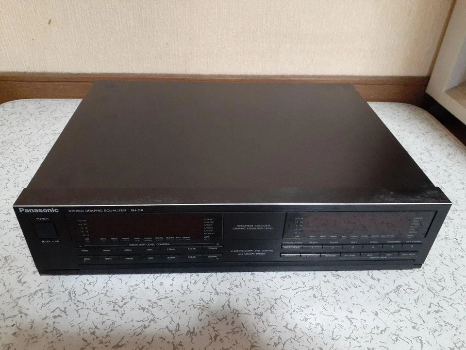Panasonic SH-D9 Stereo 7-Band Graphic Equalizer Vintage Spectrum Analyzer Japan - Image 2 of 4